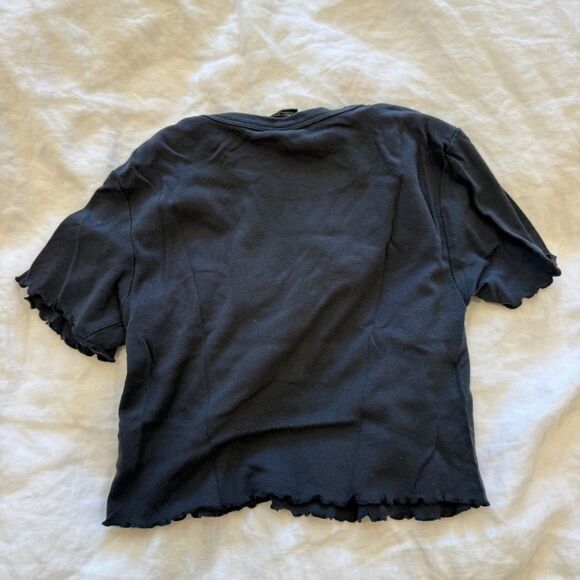 Urban Outfitters Dragon + Flame Black Baby t-shirt - size s - Picture 3 of 4